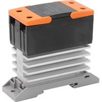 Relais à semi-conducteur industriel AC avec dissipateur thermique, commande DC3-32V, faible interférence RF, compact