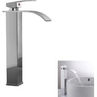 Robinet de salle de bain, robinet de salle de bain, robinet cascade pour salle de bain avec beau design, robinet de baignoire pour eau froide
