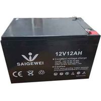 BATTERIA AL PIOMBO DI RICAMBIO PER POMPA A SPALLA CARDINALE 12V - 12 Ah
