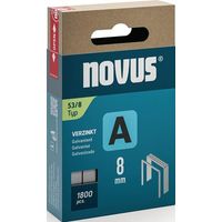 Novus Tools 042-0774 Feindrahtklammern Typ 53 1800 St. Abmessungen (L x B) 8 mm x 11.3 mm