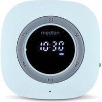 Duschradio - MEDION - FM - Bluetooth - IPX6 - Befestigungs-Saugnapf - Blau