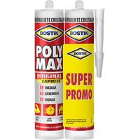 BOSTIK POLYMAX ORIGINAL 300 G CRISTAL CART BIPACK Q.TA 2