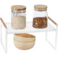 ANDREA HOUSE CC70031 Estante Cocina Met.Bl. 34,5X21,5X18 - ref: CC70031