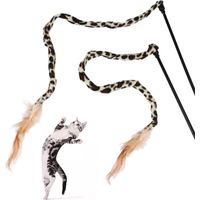 Jouet taquin pour chat, bâton souple cadeau, jouets en bâton pour chats et animaux de compagnie.