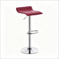 Chaise basse rotative,chaise petit-déjeuner,chaise de table,chaise à manger (une seule chaise de bar est incluse)