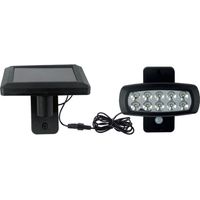 Applique LED ext avec panneau solaire déporté 2W IP44 6400K