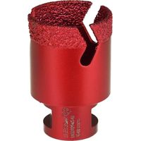 Dedra Couronne diamantée Vacuum Brazed rouge 45 mm