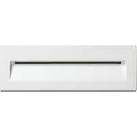 SANA Applique encastrée blanche pour l'extérieur
