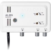 Amplificador de Antena Banda Ancha 2 TV VHF UHF AI-201 ALCAD