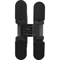 Kubikina K6100 HD Einlass-Scharnier, 72x14 mm, ÖW 180°, Zamak schwarz