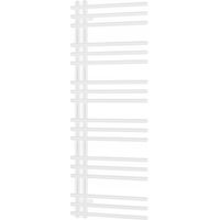 Radiador secatoallas eléctrico 456W 120x50x6,6cm, Blanco