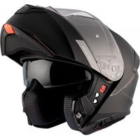 casque moto modulable p/j mt helme genesis sv noir mat taille m