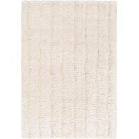 VIVARAISE - Tapis Vivaraise Maël - Tapis recyclé blanc 200 x 290 cm