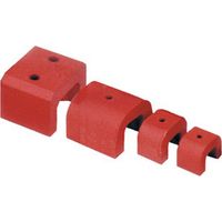 Fuerte imán Largo : 45,0 mm, Ancho : 30,0 mm, altura 30,0 mm, Orificio normal : 5,0 mm, Fuerza de retención : 118 N