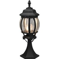 Luzete - lanterne exterieure e27 ip44 noir elowen