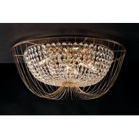 Plafonnier Design Vienna Or ampoules 24cm