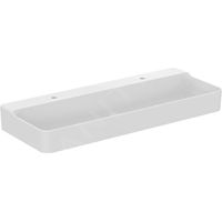 IDEAL STANDARD T384401 Lavabo Conca, 2 trous, sans trop-plein