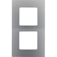 Plaque de finition double Clarys - métal - Zenitech