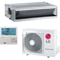 LG – Climatiseur gainable réversible 30000 BTU – Technologie Inverter – Unité intérieure à moyenne pression – Compatible Google Home et Alexa