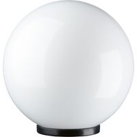 Borne lumineuse extérieure IP43 E27 70W 21,5cm – Polyamide noir – Éclairage résidentiel – Compatible LED, TC-TSE, HAL – Cristher