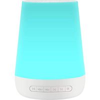 Desktop White Noise Machine Baby Sleep Sound Machine Colorful Night Lights 28 Soothing Sounds 30min/