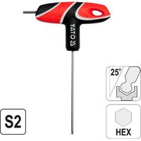 YATO YT-05585 - clé hexagonale con poignée en T de 2,5 mm con boule