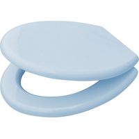 Linpha sie'ge de toilette universel pour vase Infanzia couleur bleue en bois de remplacement pour sie'ge de toilette
