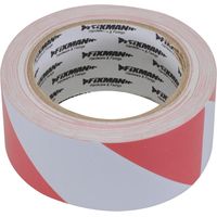 RUBAN DE SIGNALISATION DE DANGER 50 MM X 33 M ROUGE/BLANC FIXMAN 188781