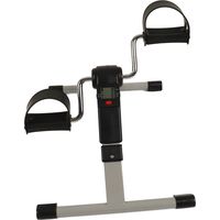 Vélo d'exercice à pédales sous bureau avec écran LCD, mini vélo d'exercice pour la maison et le bureau