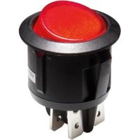 Sci R13244BR Interruptor Bascule Illumin - Rouge - 1P/On-Off