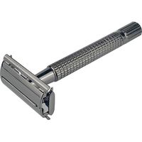 Black Old Style Rotary Head Razor Black Extended Long Handle Metal Butterfly Razor 9N5XQ62R6CVO