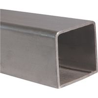 Deco Fer Forge – Tube carré inox 40mm x 3000mm x 2mm – Inox 316 GR320 pour ferronnerie et menuiserie – Soudable et découpable