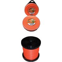 NYLON FILO QUADRO PROFESSIONAL MM.4,0 DA 100 MT.PER TRIMMER IN SPULE