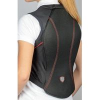 Gilet salvaschiena per equitazione da adulto livello 2 omologato: S, nero