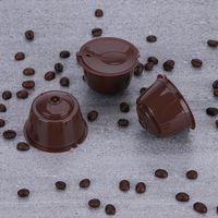 4 Pièces Capsules à Café Réutilisables pour Machines Nespresso Original, Compatible avec Toutes les Machines à Capsules