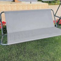 Schaukelsitzabdeckung, Gartenschaukel-Canvas, wasserdichte 600D Oxford-Schaukelplane, für Gartenschaukel, Hof und Terrasse (542020in/1385050cm)