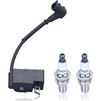 Ignition Coil Kit For Stihl FC70 FC70C FS70 FS70C FS70R FS70RC Strimmer Ignition Coil with Spark Plug Replacement 4144 400 1309
