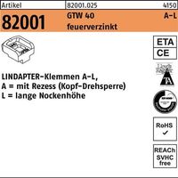 Klemmen R 82001 GTW 40 LM 20/12,5 feuerverz. 1 Stück LINDAPTER