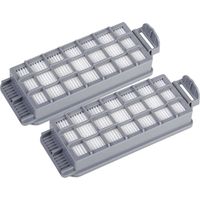vhbw 2x filtre compatible avec Kärcher BVL 5/1 Bp Pack, 5/1 Bp aspirateur - filtre HEPA gris