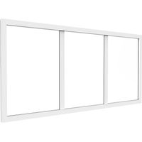 Sopraluce atelier L83 x H40 cm in Alluminio termolaccato Bianco - BAYVIEW