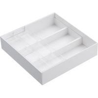 Yamazaki Erweiterbarer Weißer Organizer für Schubladen