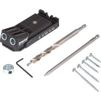 Portable TREND Twin Pocket Hole Jig with Adjustable Settings for Versatile Woodworking Projects