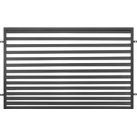 Polbram Zaunfeld Leni 120 200 x 120 cm, RAL-Farbe 7016 Zierzäune