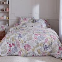 Parure de couette champêtre Blanc 240x220 cm