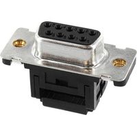 Conector d-sub econ bu9sk/fgoz ángulo 90 grados 9 pines