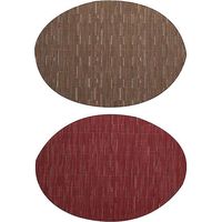 2 sets de table ovales