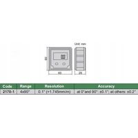 Insize 2170-1 Herramienta de medición digital compacta y ligera