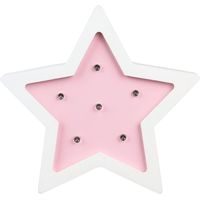 Lampe enfant 6 LED à éclairage doux ETOILE