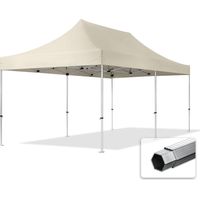 TOOLPORT 3x6 m Tente pliante - Alu, crême