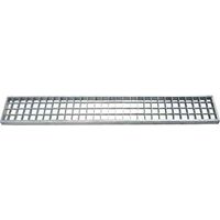 GRIGLIA PER CANALETTA IN ACCIAIO ZINCATO 100x15 cm - Carrabile